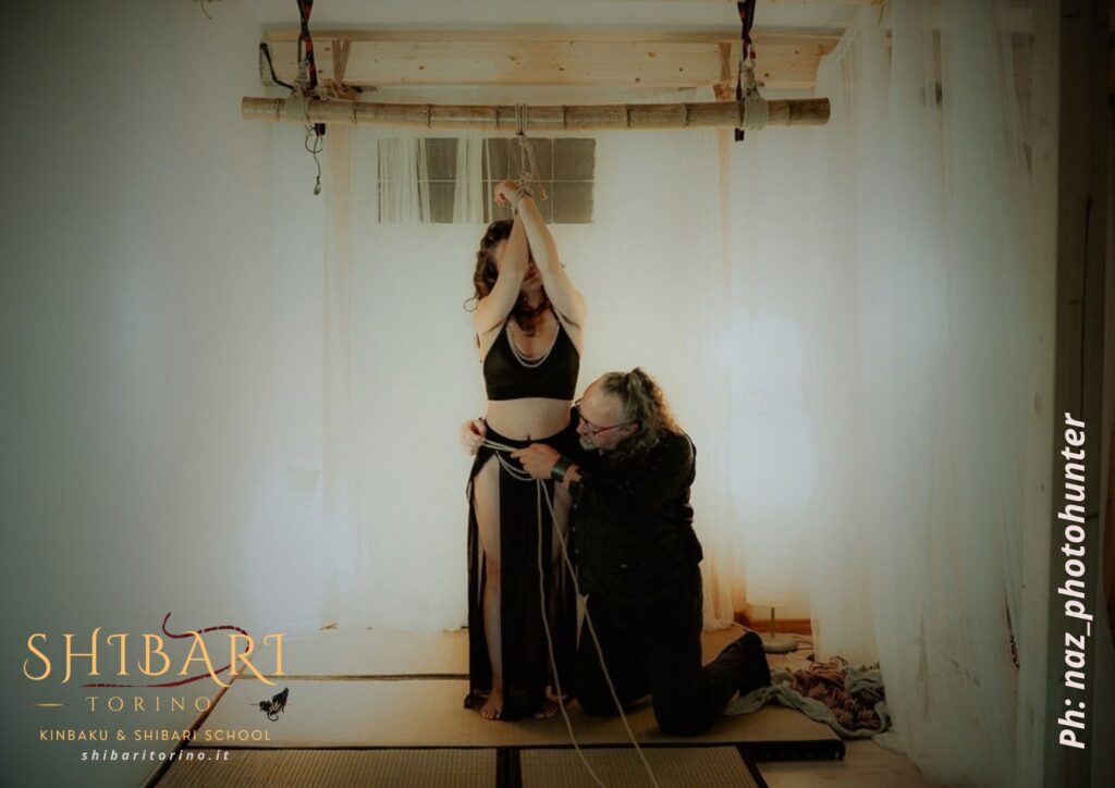 servizio fotografico shibari Torino
